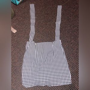 XXS shein plaid skort romper